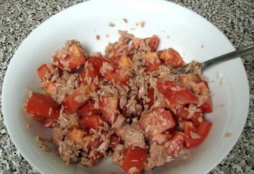 Салат с тунцом. 02 Салат с тунцом. 02