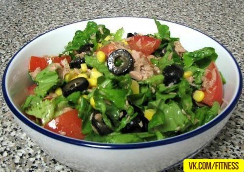 Салат с тунцом. 05 Салат с тунцом. 05