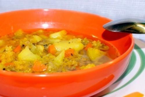 Суп из чечевицы с мясом. 07 Суп из чечевицы с мясом. 07