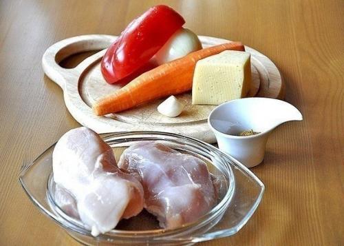 Запеканка из куриной грудки. 01 Запеканка из куриной грудки. 01