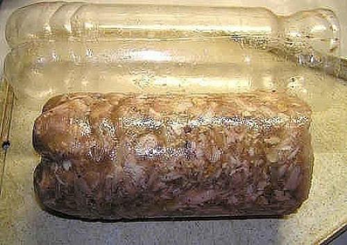 Kypиный Рулет в бутылкe. 04 Kypиный Рулет в бутылкe. 04