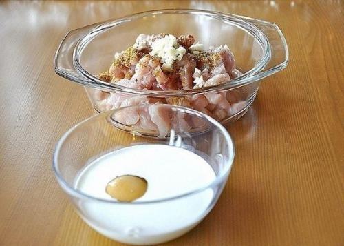 Запеканка из куриной грудки. 02 Запеканка из куриной грудки. 02