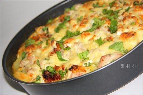 5 фитнес - запеканок с куриной грудкой. 04