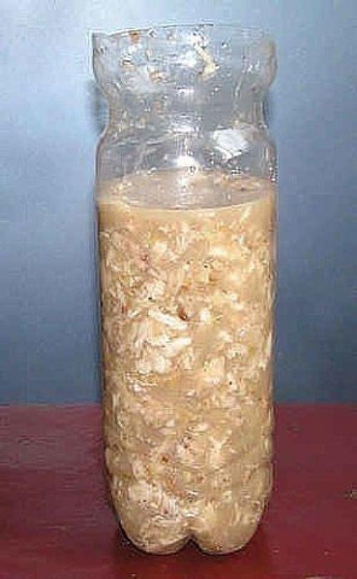 Kypиный Рулет в бутылкe. 02 Kypиный Рулет в бутылкe. 02