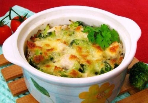 5 фитнес - запеканок с куриной грудкой. 01