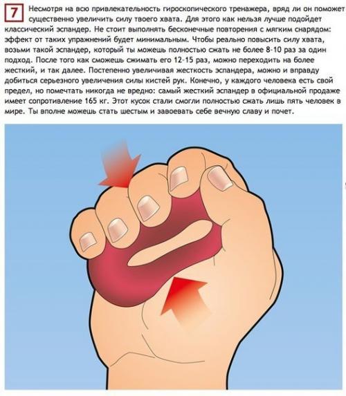 Простые упражнения, тренирующие все 27 мышц рук. 06