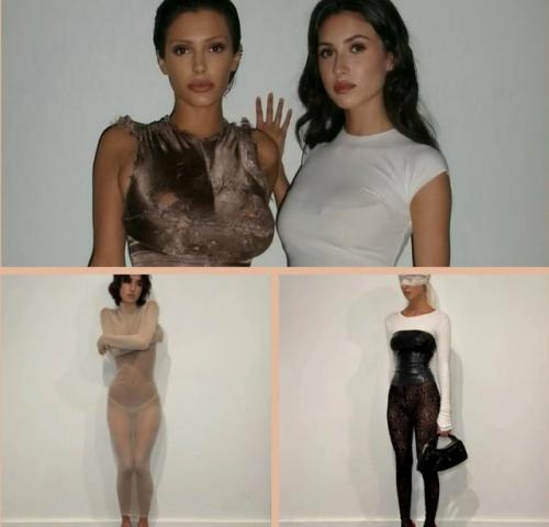 Сестра Бьянки цензори повторила её самые смелые Голые образы. 01