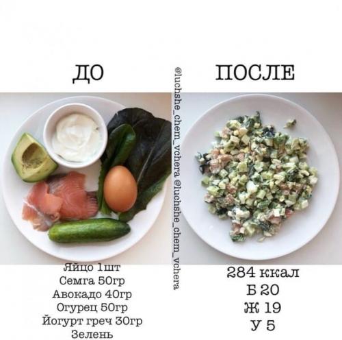 Нe вpeдим фигуре c вкуcными пп- салатиками! 03