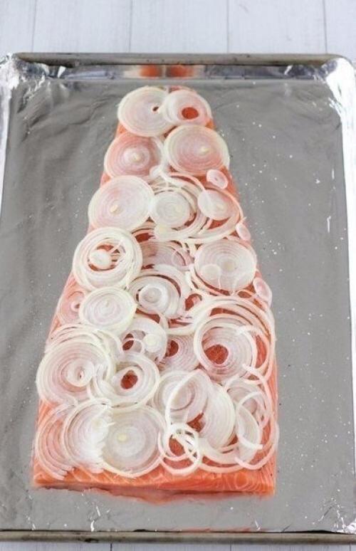 Лосось, запеченный с сыром. 02