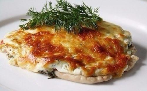 Отбивные из куриного Филе в духовке с помидорами. 05