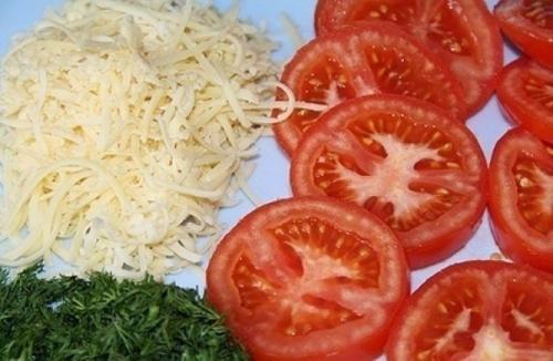 Отбивные из куриного Филе в духовке с помидорами. 03