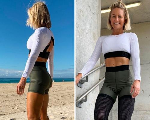 43-Летняя австралийка Белинда нортон учительницей физкультуры в школе работает. 02