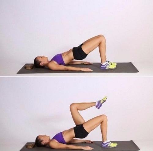 Упражнения с акцентом на ноги, ягодицы, пресс. 02