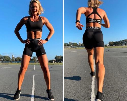 43-Летняя австралийка Белинда нортон учительницей физкультуры в школе работает. 01