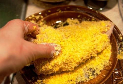 Куриная грудка с сыром. 03