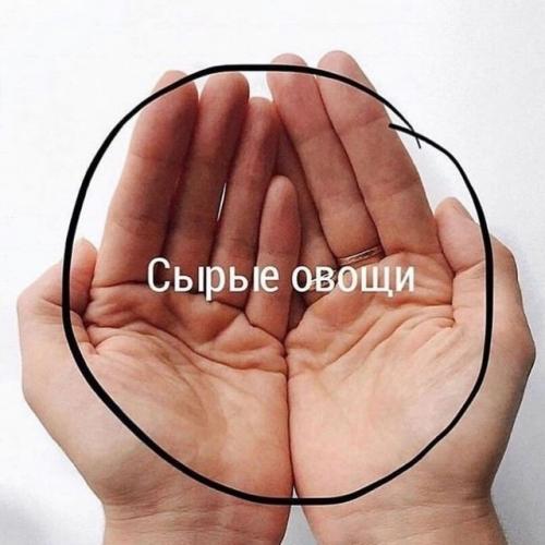 Мы определяем размер порции по руке. 03 Мы определяем размер порции по руке. 03