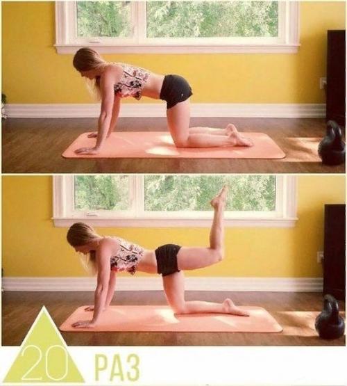 10-Минутная тренировка для упругих ягодиц уже через 2 недели! 03