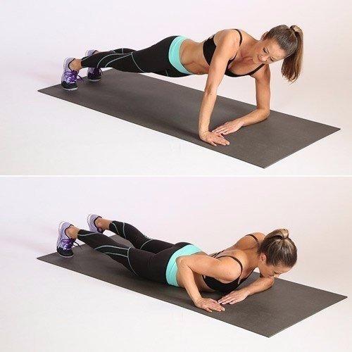 Комплексная тренировка всего тела с акцентом на пресс и ягодицы. 05