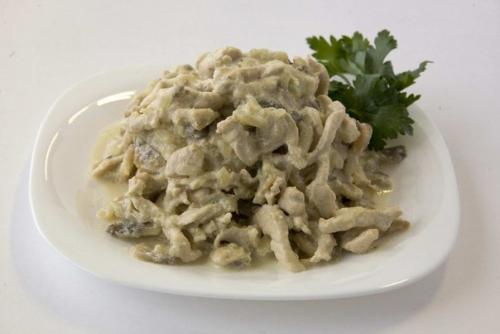 Фрикасе из курицы.

