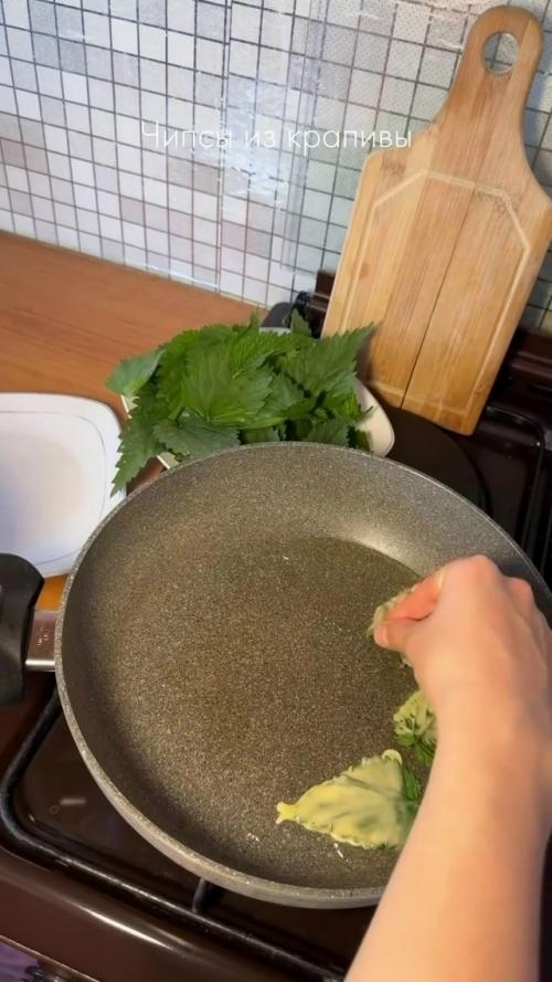 В соцсетях набирают популярность чипсы из крапивы, которые пользователи в комментариях называют неожиданно вкусными. 03