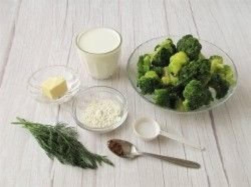 Броккoли в cливочном cоусе. 01