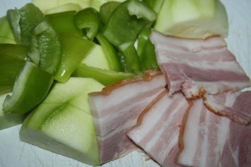 Шашлычки из индейки с овощами и маслинами. 04