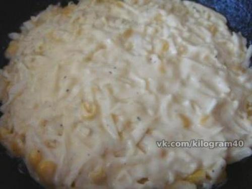 Капустный блинчик к завтраку. 04