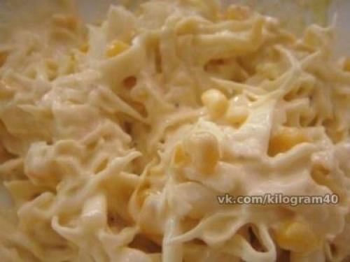 Капустный блинчик к завтраку. 03