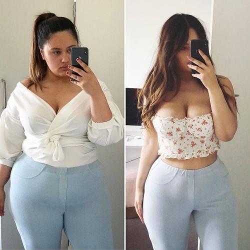 От пышки к фитоняшке - Ариана омипи смогла за год похудеть со 130 до 62 кг. 03