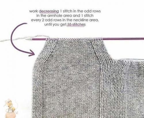 Стильный жилет!  Легко, доступно и в то же время очень элегантное изделие! 02