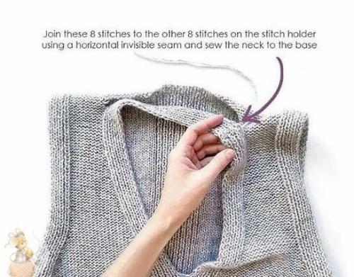 Стильный жилет!  Легко, доступно и в то же время очень элегантное изделие! 06