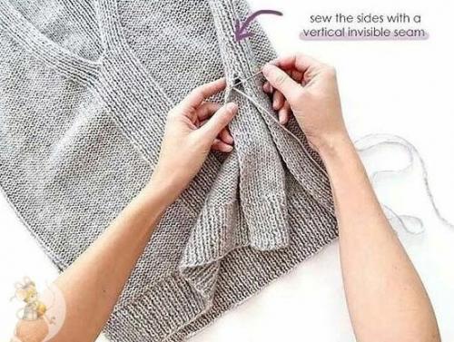 Стильный жилет!  Легко, доступно и в то же время очень элегантное изделие! 07