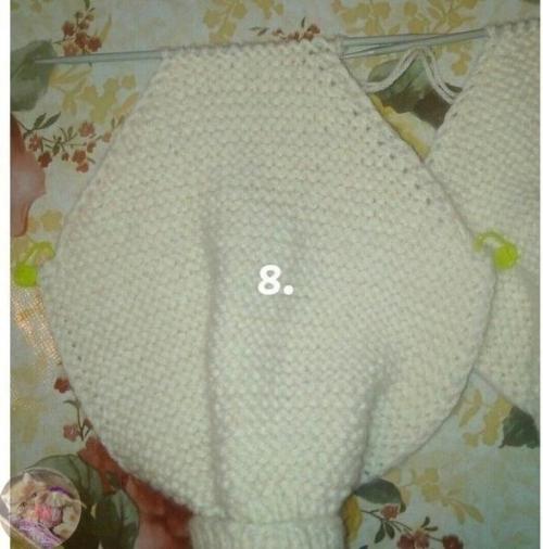 Двухцветный комбинезончик.  Авторская работа Татьяны Сажиной. 06