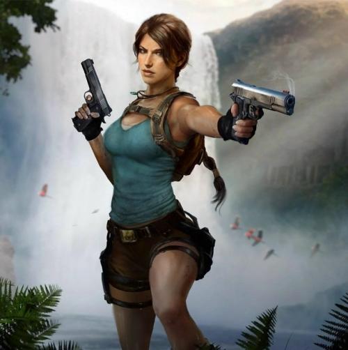 Когда Софи Тернер получила роль Лары крофт, это вызвало удивление. 01