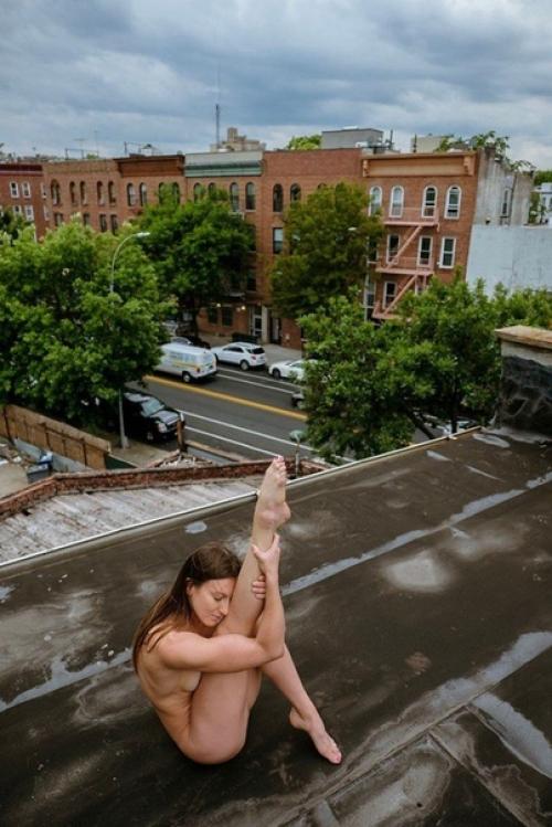 Красота тела и танца на крышах Нью-йорка. 02